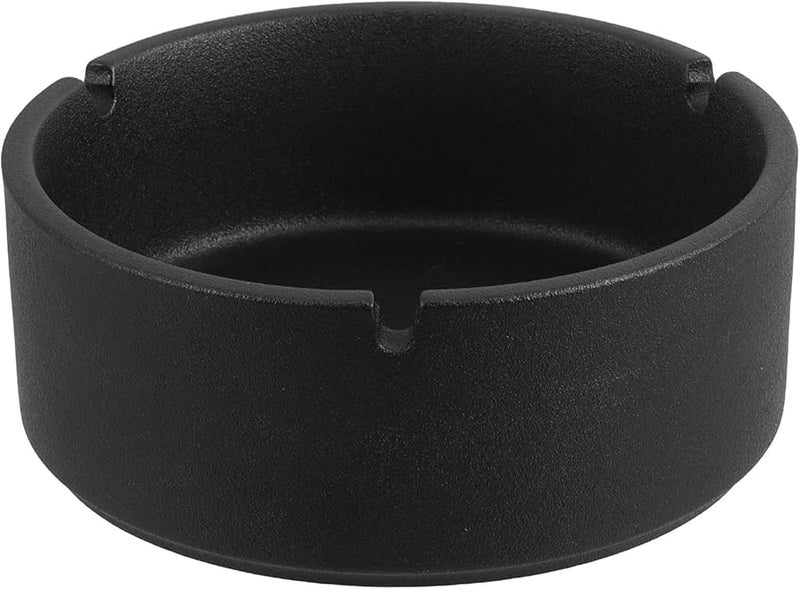 منفضة سيراميك مستديرة مقاومة للرياح حامل رماد من البورسلين مقاوم للحرارة العالية للسجائر المنزل المكتب الحديقة - Image 1